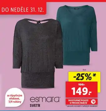 Lidl SVETR nabídka