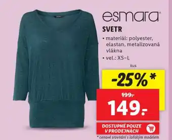 Lidl SVETR nabídka