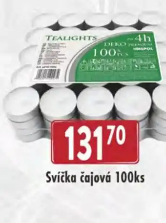 Qanto Svíčka čajová 100ks nabídka