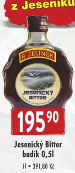 Jesenický Bitter budík 0,5L