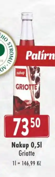 Qanto Nakup 0,5L Griotte nabídka