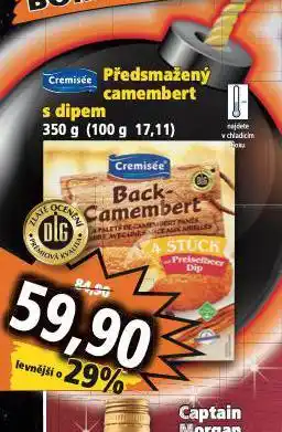 Norma Předsmažený camembert s dipem nabídka