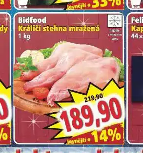 Norma Králičí stehna mražená nabídka