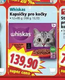 Norma Whiskas kapsičky pro kočky nabídka