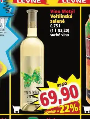 Norma Víno motýl nabídka