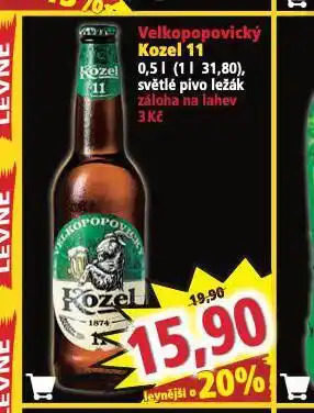 Norma Pivo velkopopovický kozel nabídka