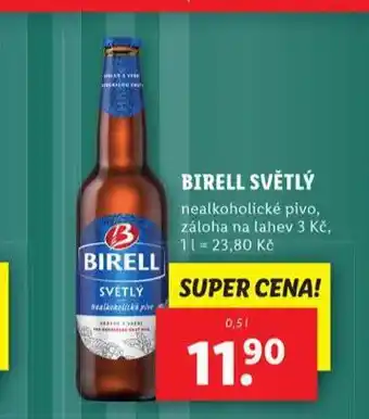 Lidl Birell nealkoholické pivo nabídka