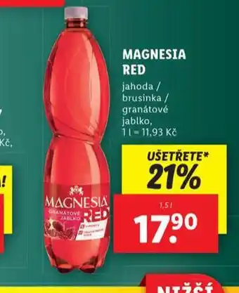 Lidl Magnesia red nabídka