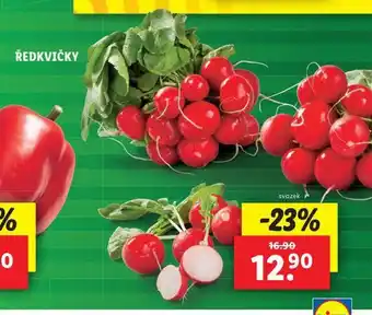 Lidl Ředkvičky nabídka