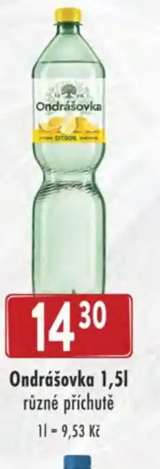 Qanto Ondrášovka 1,5L nabídka