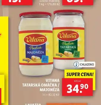 Lidl Vitana majonéza nabídka