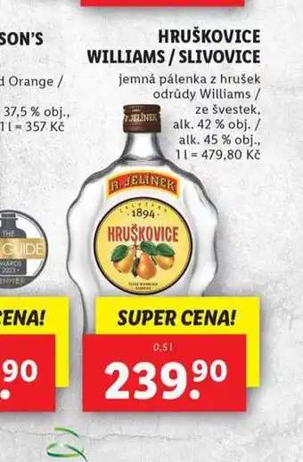 Lidl Hruškovice nabídka