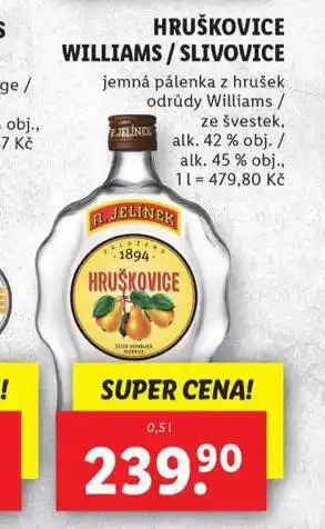 Lidl Slivovice nabídka