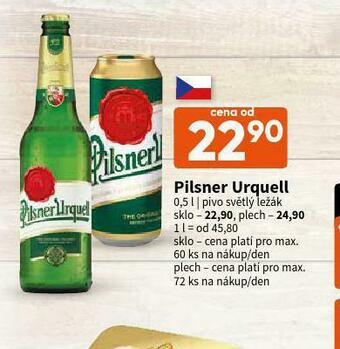 Terno Pivo pilsner urquell nabídka