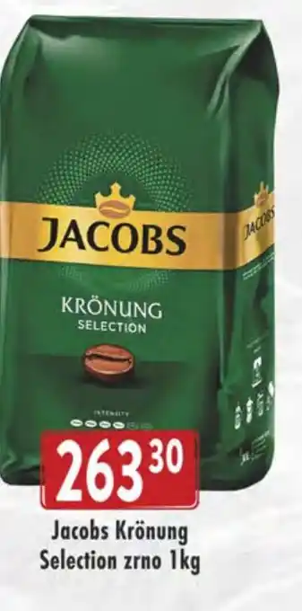 Qanto Jacobs Krönung Selection zrno 1kg nabídka