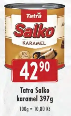 Qanto Tatra Salko karamel 397g nabídka