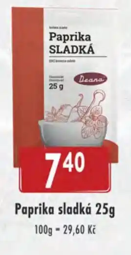 Qanto Paprika sladká 25g nabídka