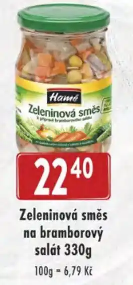 Qanto Zeleninová směs na bramborový salát 330g nabídka