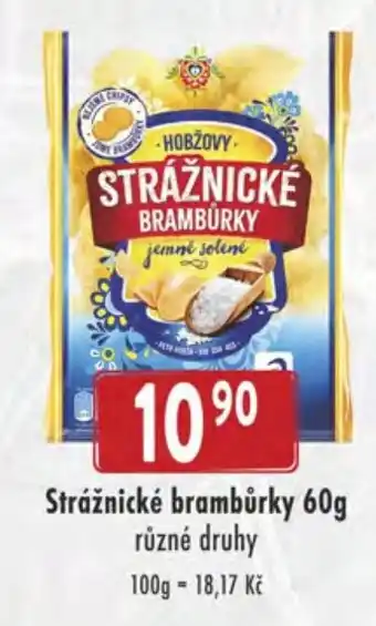 Qanto Strážnické brambůrky 60g nabídka