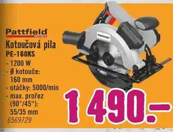 Hornbach Pattfield® Kotoučová pila PE-160KS nabídka
