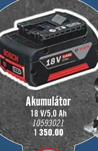 Akumulátor 18 V/5,0 Ah