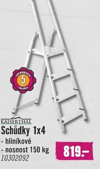 Hornbach Schůdky 1x4 nabídka