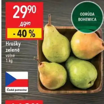 Globus Hrušky zelené nabídka