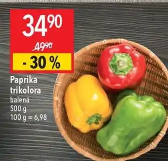 Globus Paprika trikolora balená nabídka