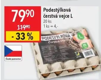 Globus Podestýlková čerstvá vejce L nabídka