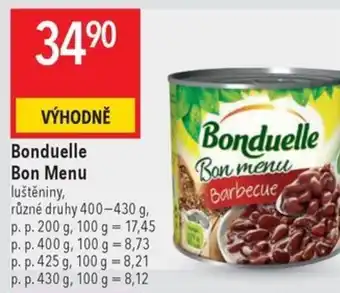 Globus Bonduelle Bon menu nabídka