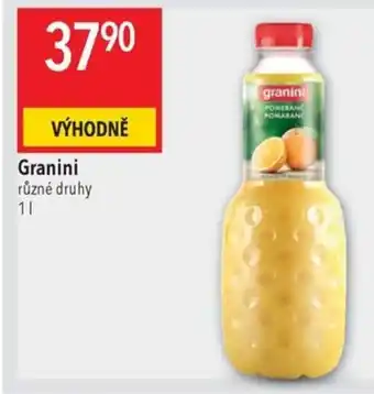 Granini různé druhy
