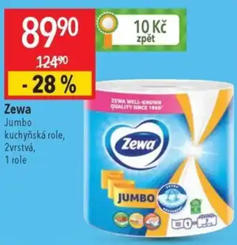 Globus Zewa Jumbo kuchyňská role nabídka
