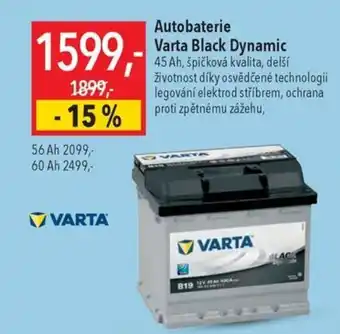 Globus Autobaterie Varta Black Dynamic nabídka