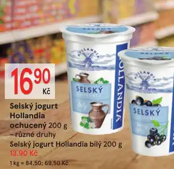 Žabka Selský jogurt Hollandia ochucený 200 g nabídka