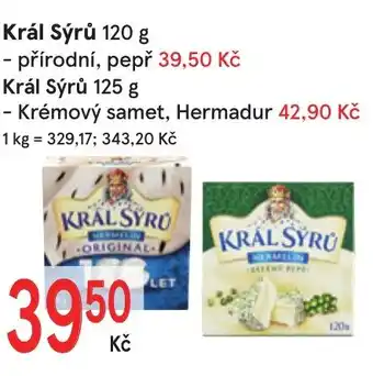 Žabka Král Sýrů 120 g nabídka