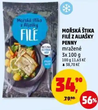 Penny Market MOŘSKÁ ŠTIKA FILÉ Z ALJAŠKY PENNY nabídka