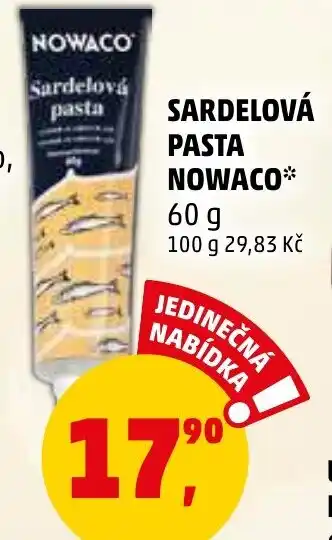 SARDELOVÁ PASTA NOWACO 60 g