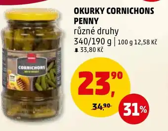 Penny Market OKURKY CORNICHONS PENNY nabídka