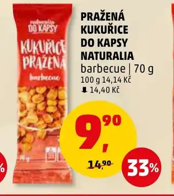 PRAŽENÁ KUKUŘICE DO KAPSY NATURALIA