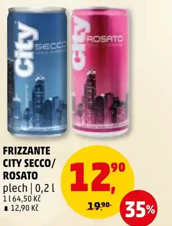 Penny Market FRIZZANTE CITY SECCO/ ROSATO nabídka