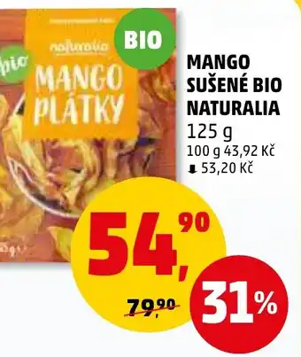 Penny Market MANGO SUŠENÉ BIO NATURALIA nabídka