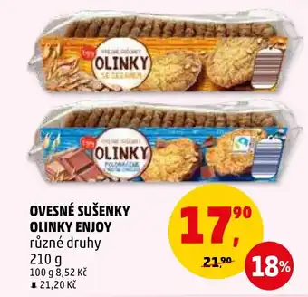 Penny Market OVESNÉ SUŠENKY OLINKY ENJOY nabídka