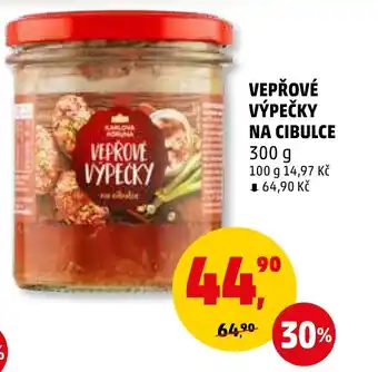 Penny Market VEPŘOVÉ VÝPEČKY NA CIBULCE nabídka