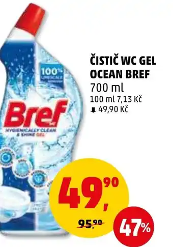 Penny Market ČISTIČ WC GEL OCEAN BREF nabídka