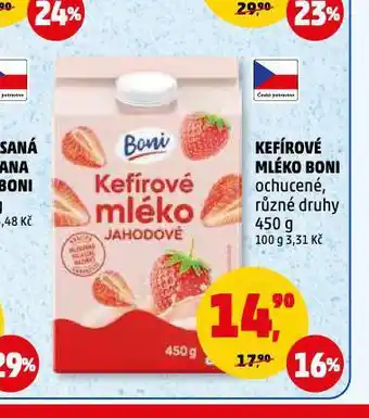 Penny Market Kefírové mléko nabídka