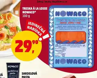 Penny Market Treska á la losos nabídka