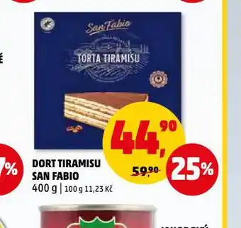 Penny Market Dort tiramisu nabídka