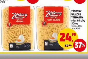 Zátkovy vaječné těstoviny