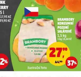 Penny Market Brambory konzumní pozdní nabídka