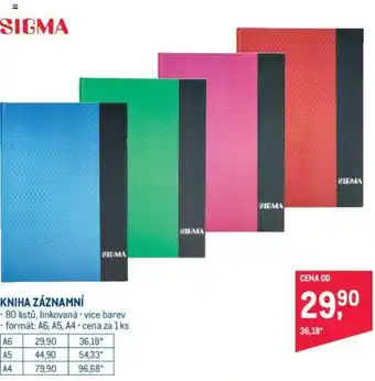 KNIHA ZÁZNAMNÍ